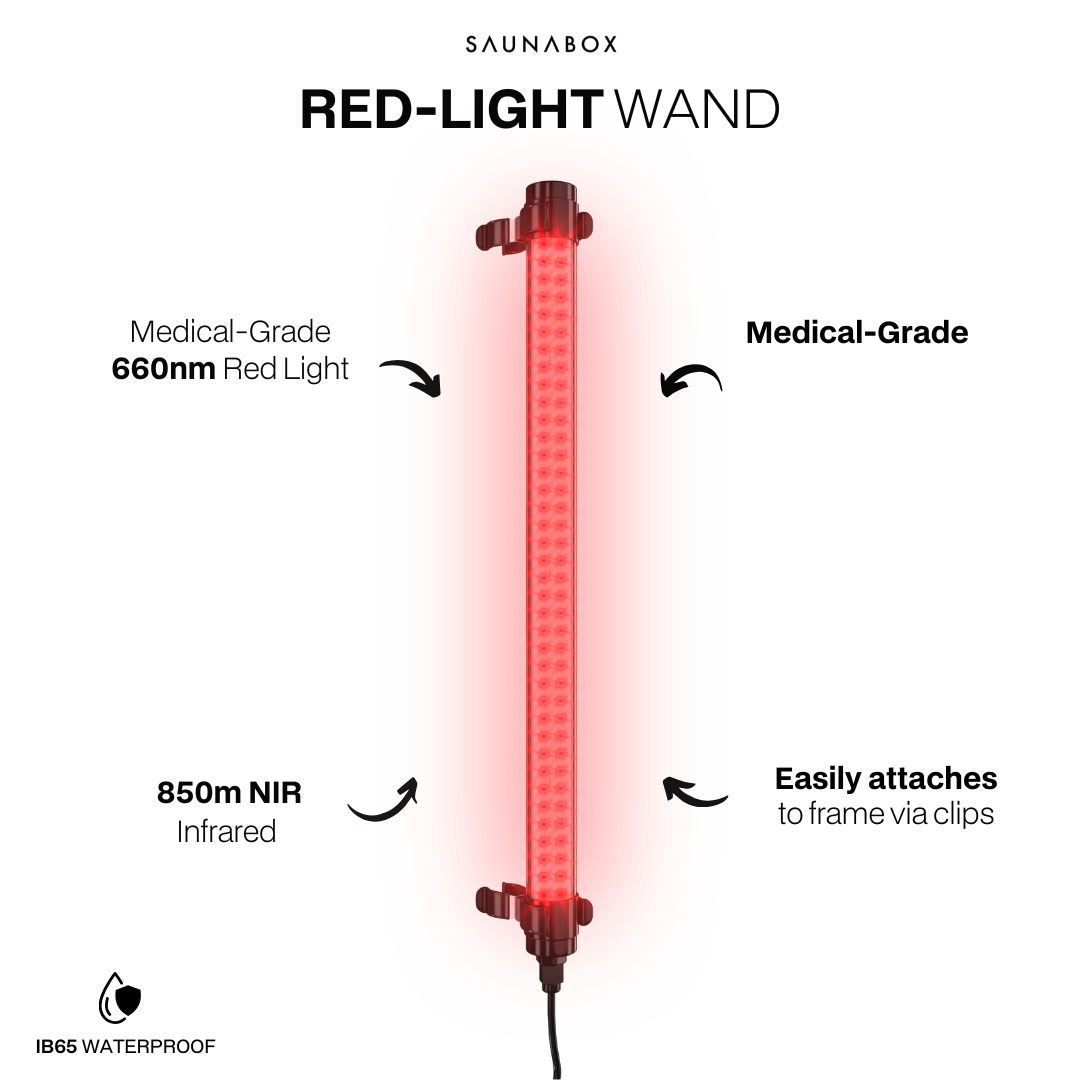 SaunaBox® SmartSteam Pro With Red-Light Therapy - view 6