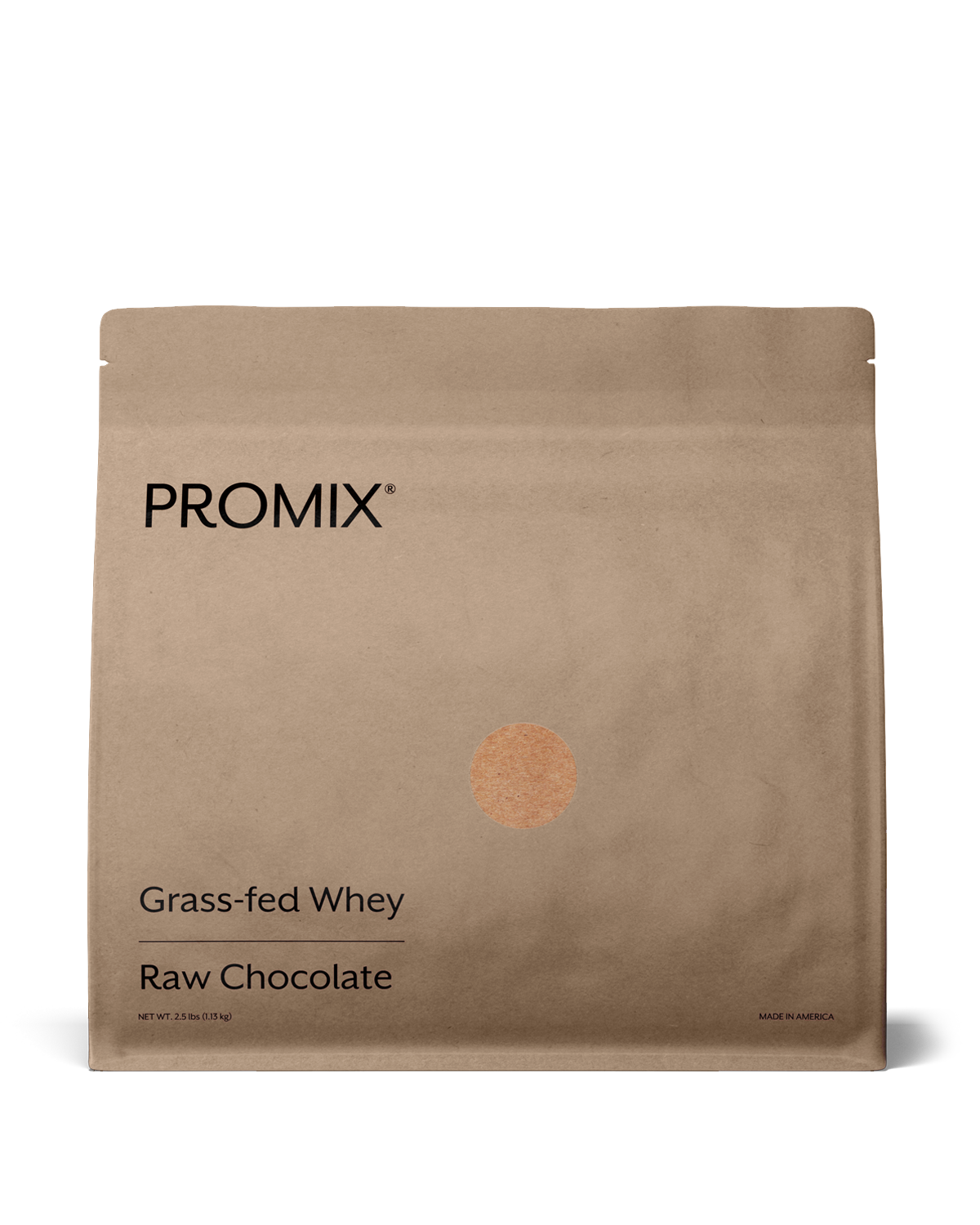 Promix Raw Chocolate Whey Protein Powder | 2.5 LB Bag - view 1