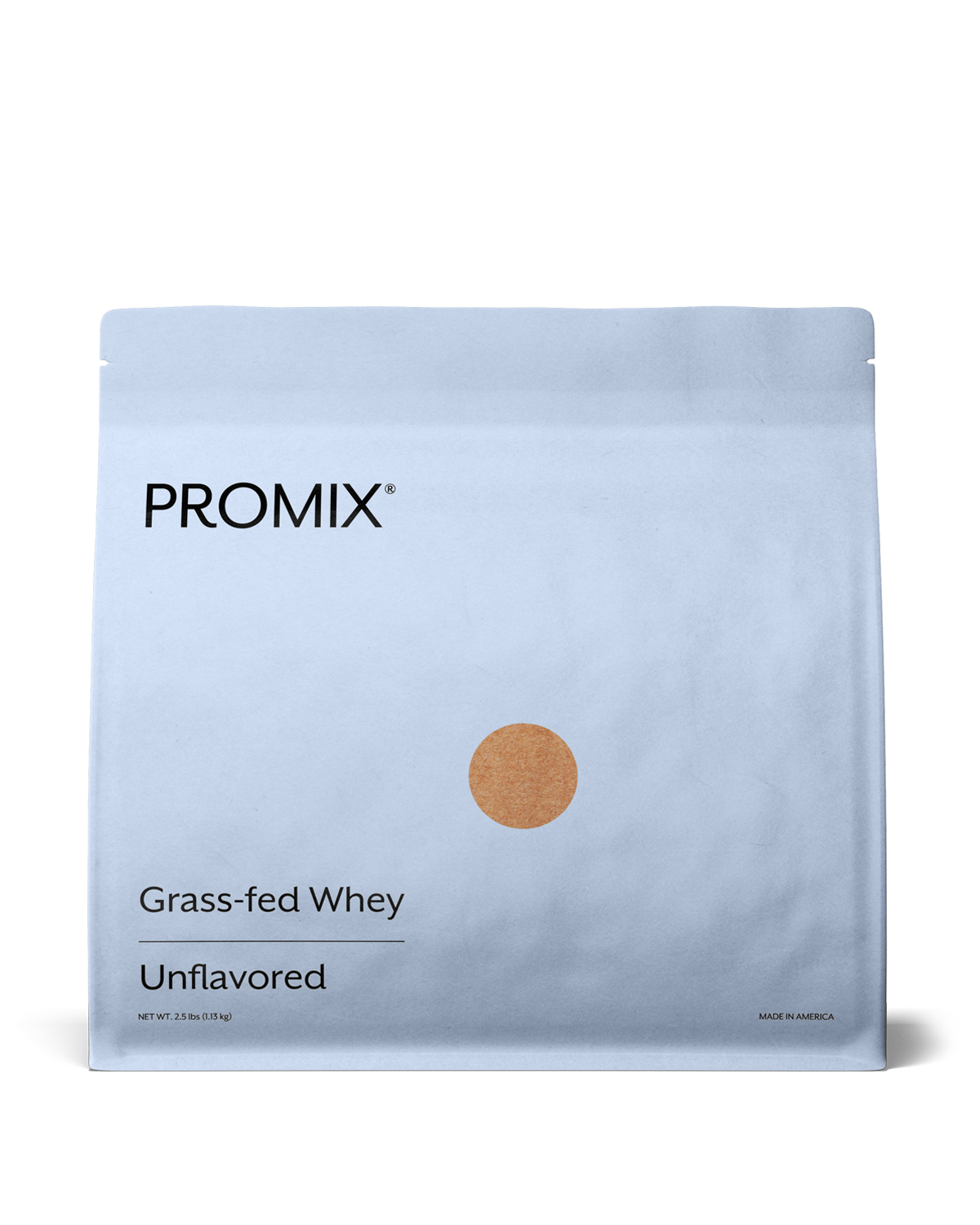 Promix Unflavored Whey Protein Powder | 2.5 LB Bag