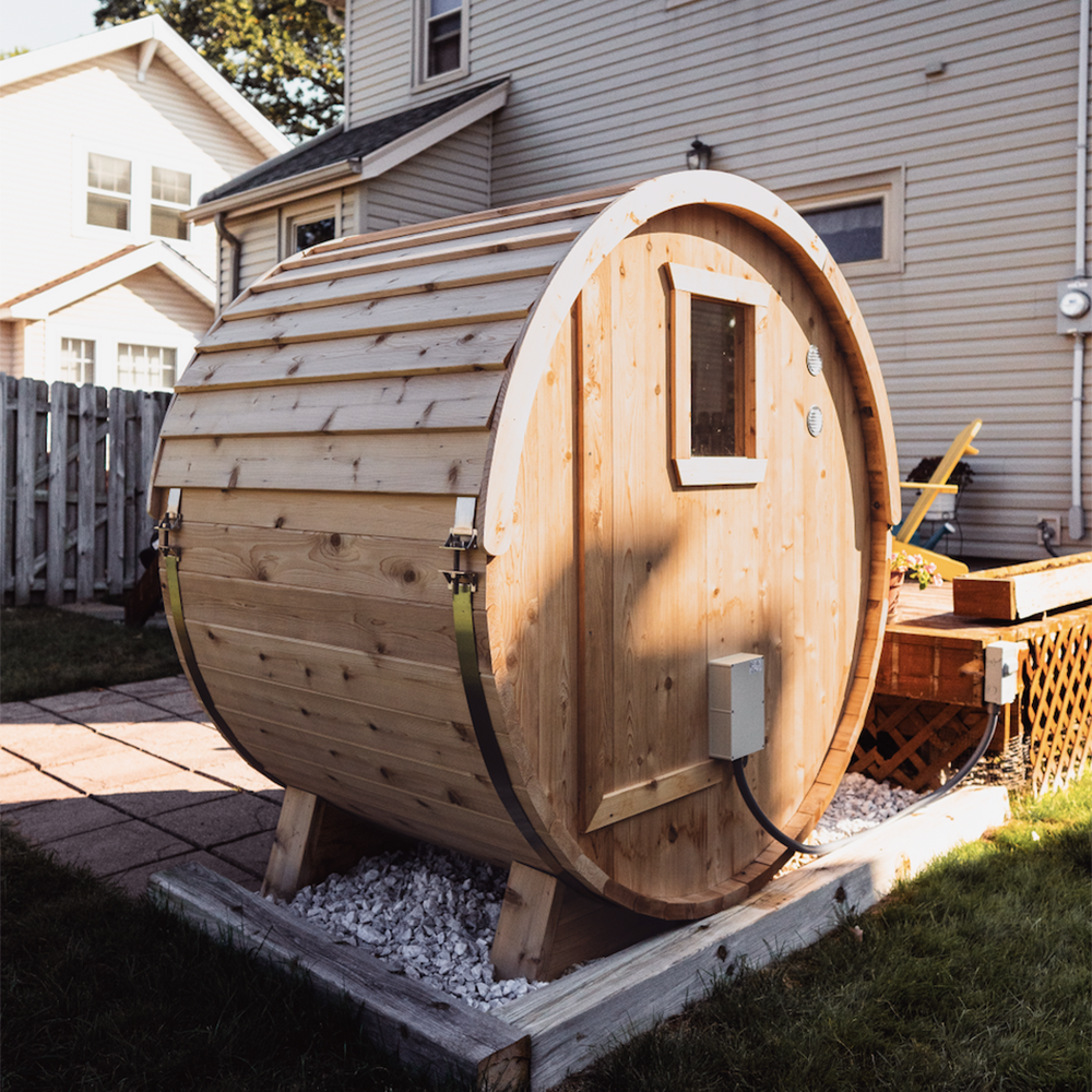 SISU The Eddy Barrel Sauna