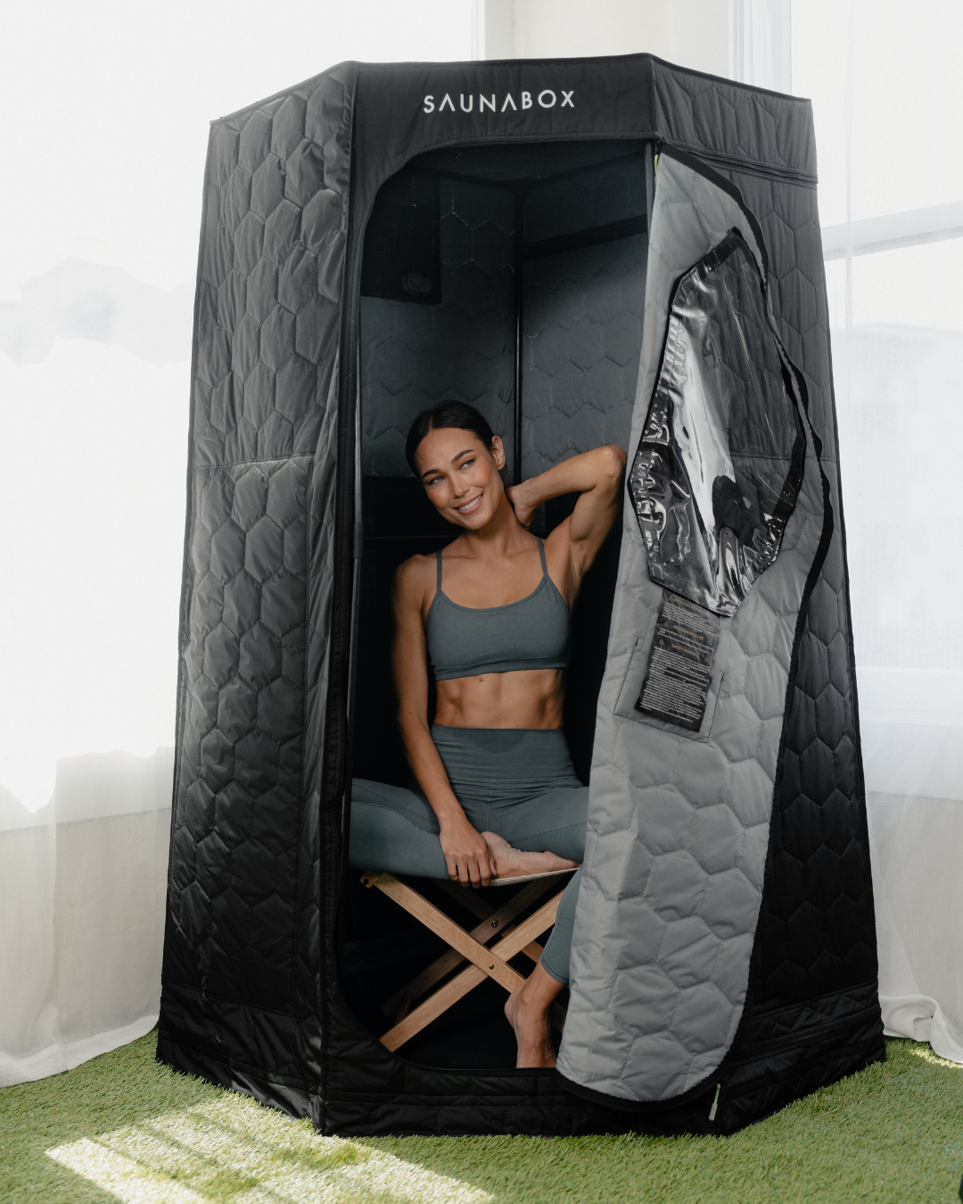 SaunaBox® Pulse PRO: Infrared Sauna with Red-light Therapy - view 11