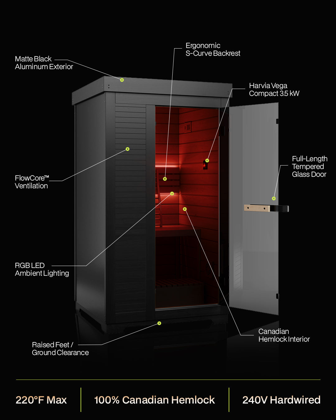 SaunaBox® Forge 1-Person - view 2