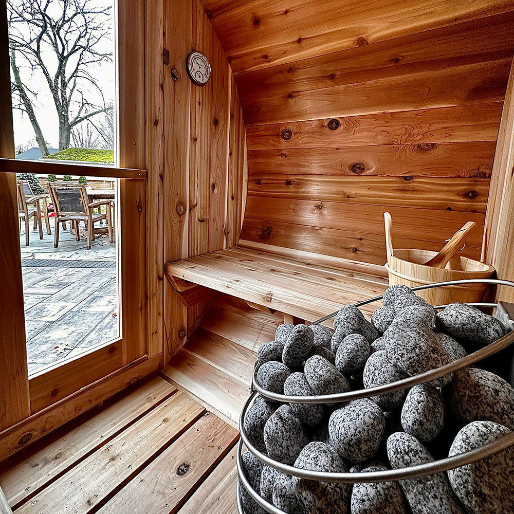 SISU The Eddy Barrel Sauna