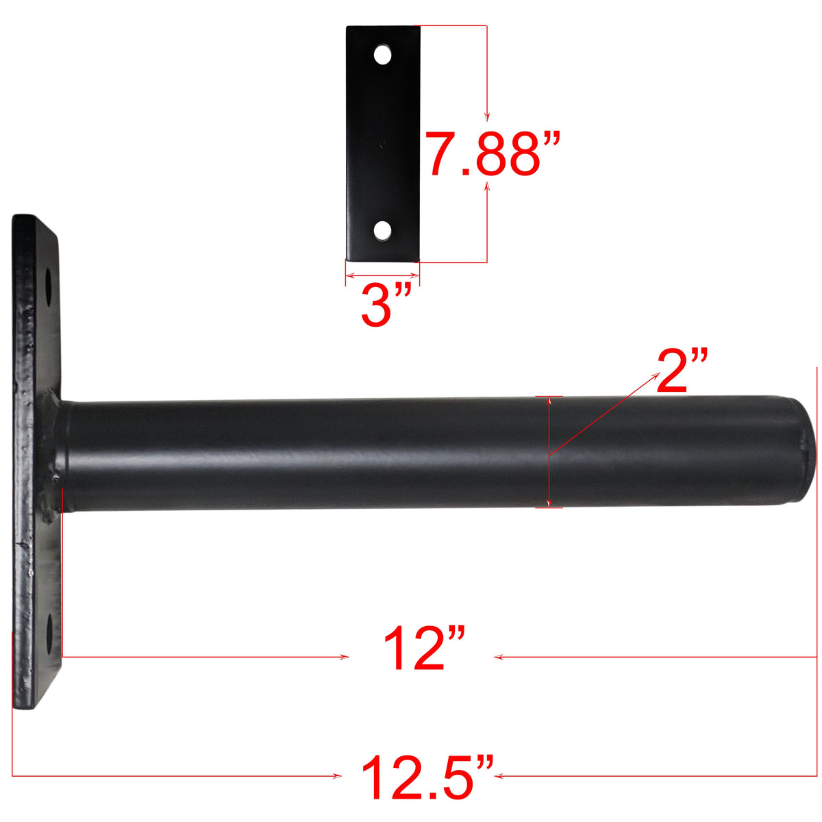 Scratch and Dent - X-3 Weight Plate Holder (Set of 8) - FINAL SALE - view 4