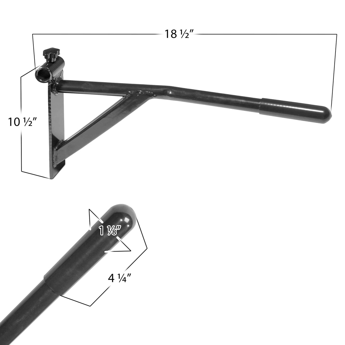 Scratch and Dent - Adjustable Dip Bar Attachment for T-2 Series Power Rack - FINAL SALE - view 1