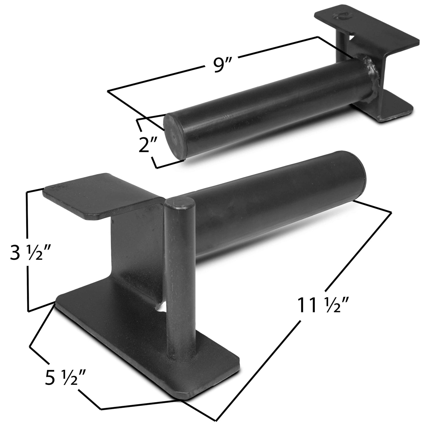 Scratch and Dent - Olympic Weight Plate Holder for T-3 Power Rack 3"x2" Tube - FINAL SALE - view 2
