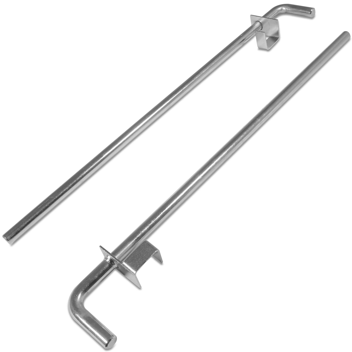 Scratch and Dent - Pair Solid Steel 24mm Safety Bars for  T-2 Series 26" 2"x2" Power Rack - FINAL SALE - view 3