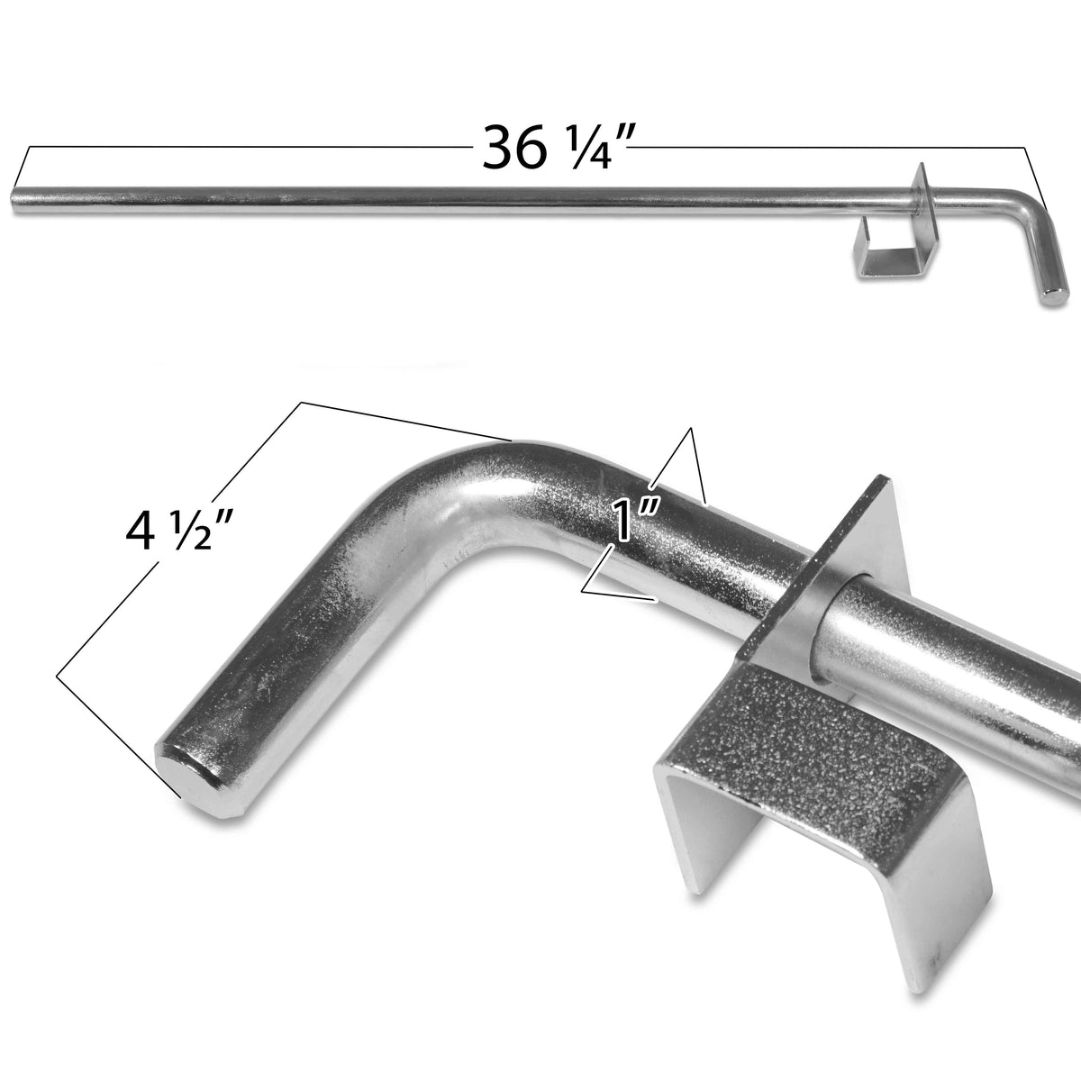 Scratch and Dent - Pair Solid Steel 24mm Safety Bars for  T-2 Series 26" 2"x2" Power Rack - FINAL SALE - view 2