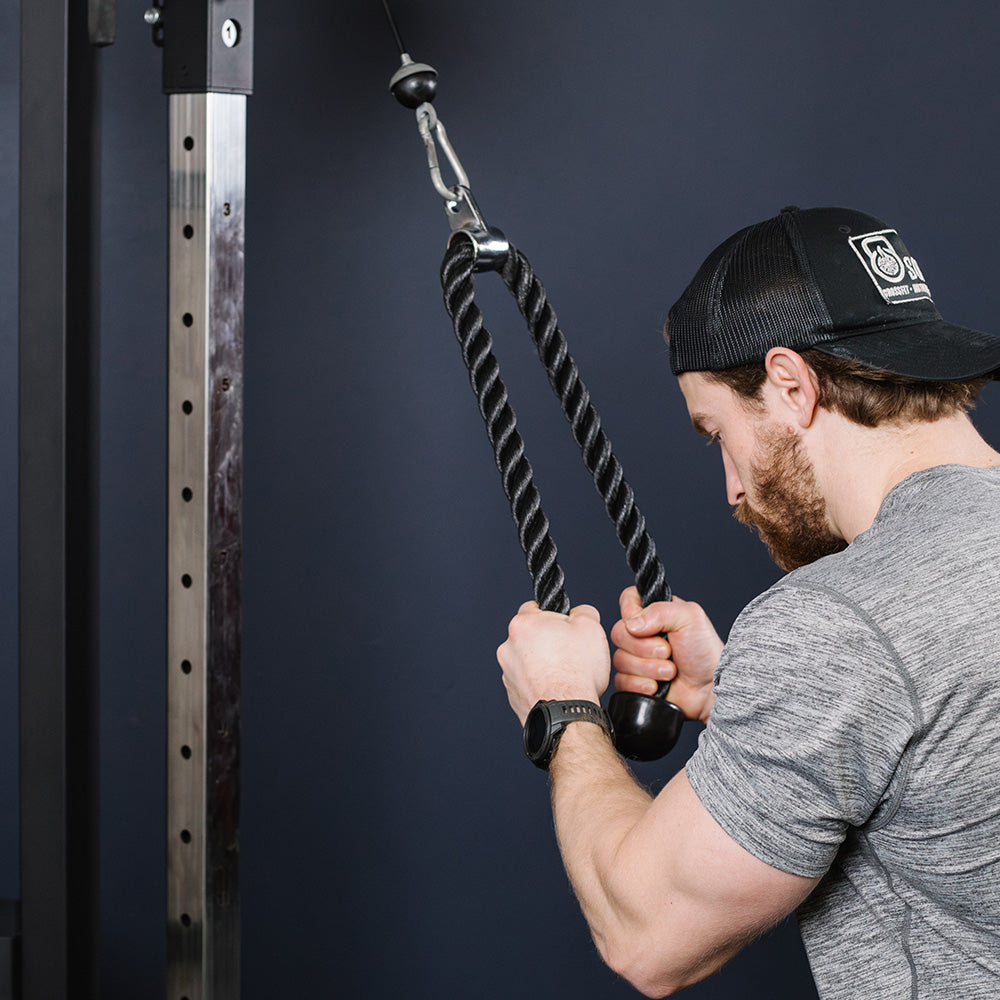 Scratch and Dent, Tricep Rope Pulldown Attachment - view 2