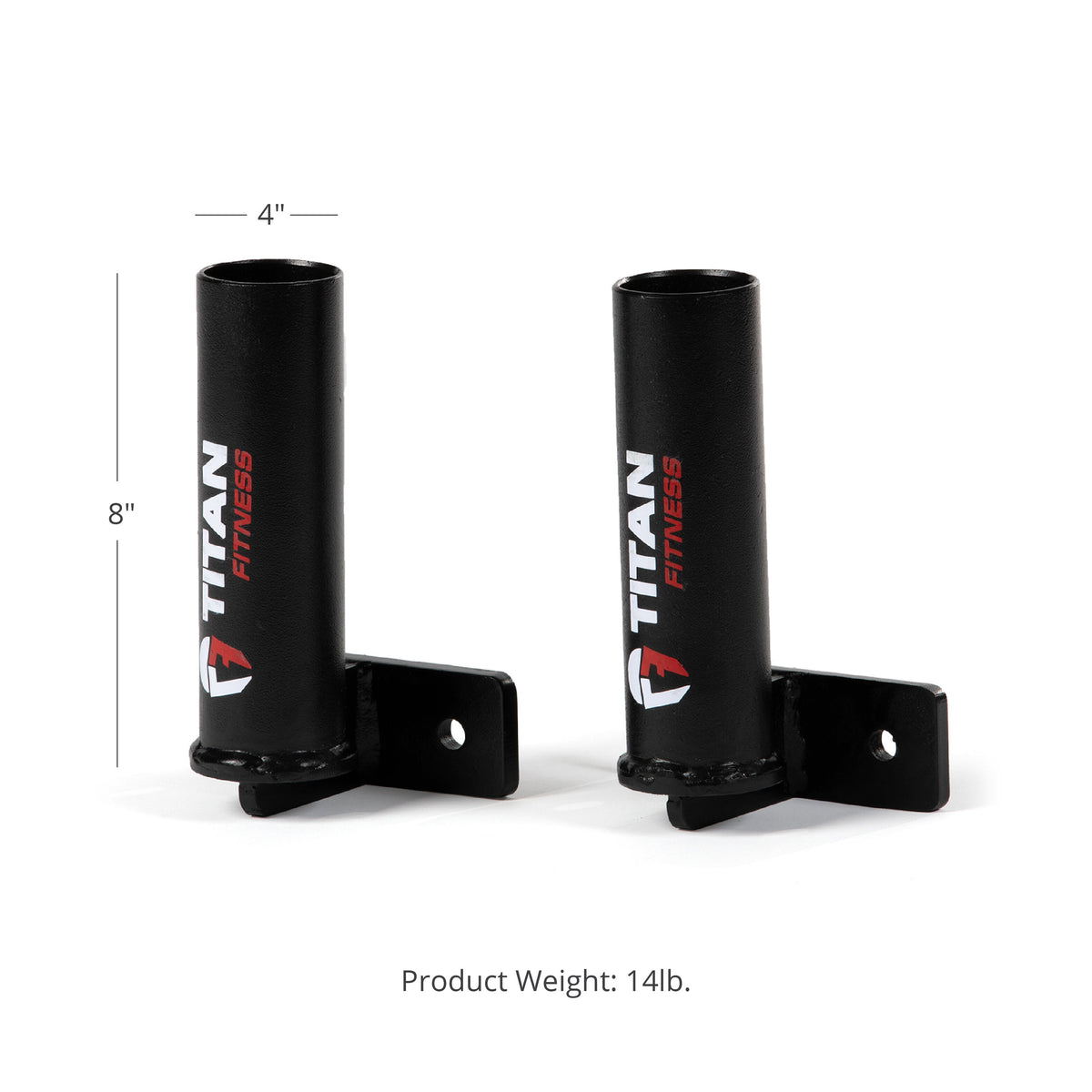 Scratch and Dent, Horizontal Mount Barbell Holders For T-3 Power Rack - view 4