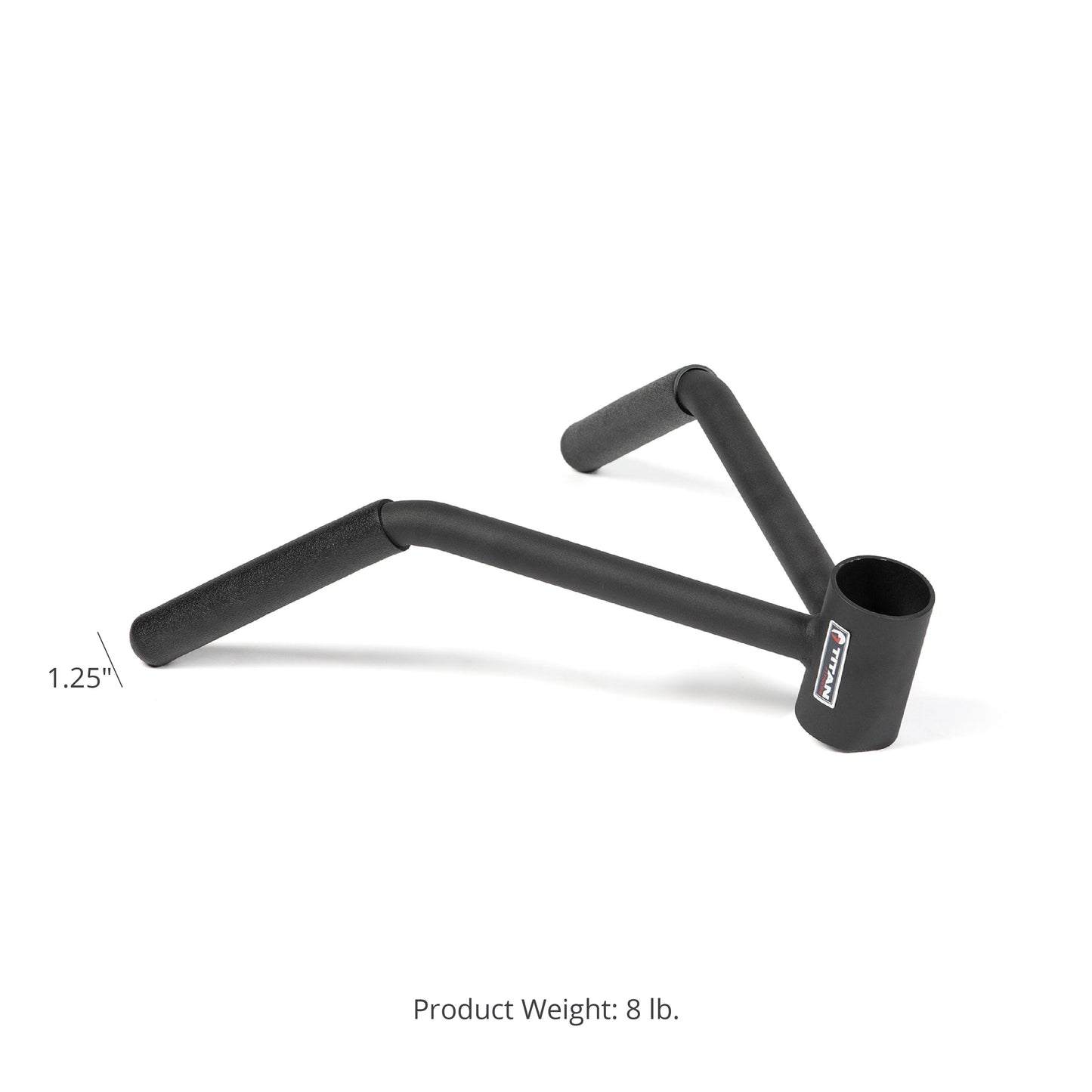 Scratch and Dent - Angled Landmine Handle w/ Rubber Grip - FINAL SALE - view 3