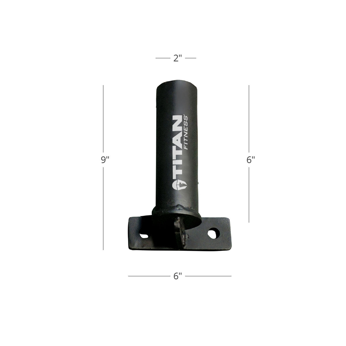 Scratch and Dent - Single Titan Horizontal Mount Barbell Holder for T-3 Power Rack - FINAL SALE - view 6