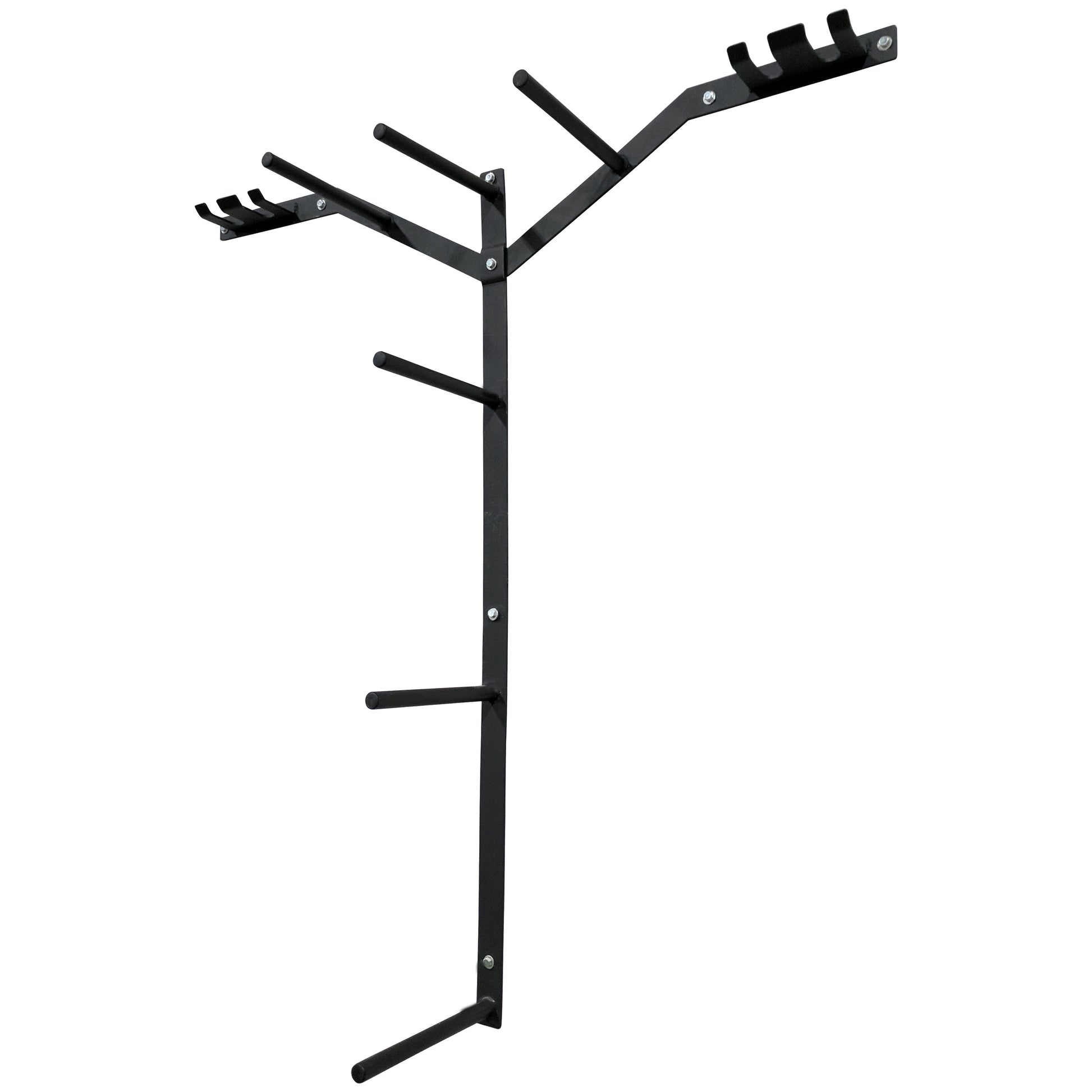 Multipurpose Wall Mounted Storage - 6 plate storage posts