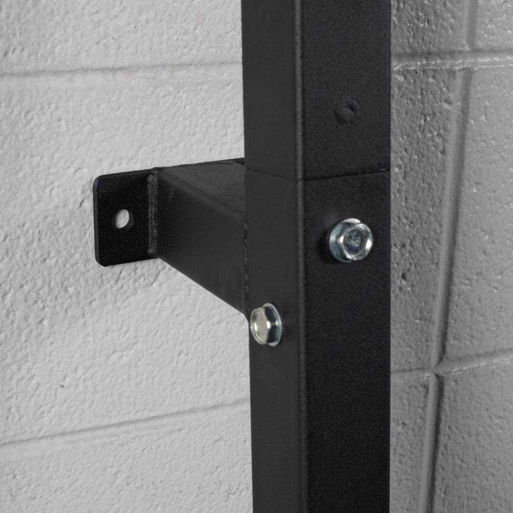 Wall Mounted 4-Peg Olympic Bumper Plate Weight Rack - Rubber Stoppers - view 5