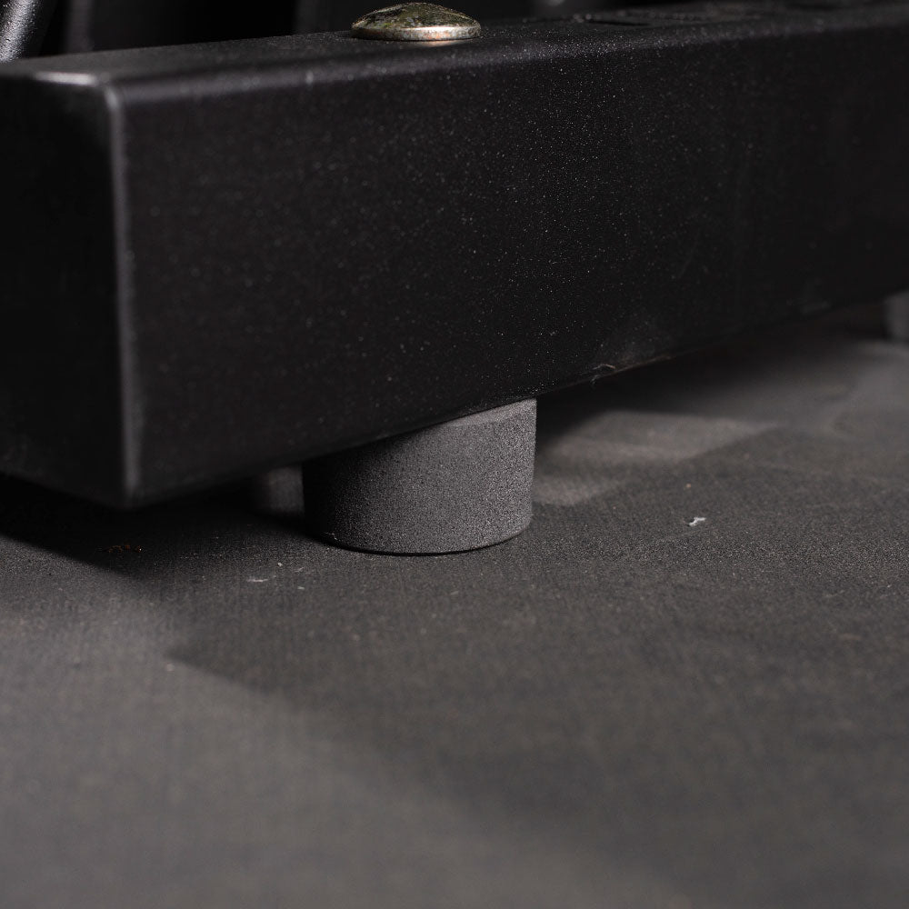 Horizontal Wagon Wheel Storage - Rubber feet to protect your gym's flooring - view 6