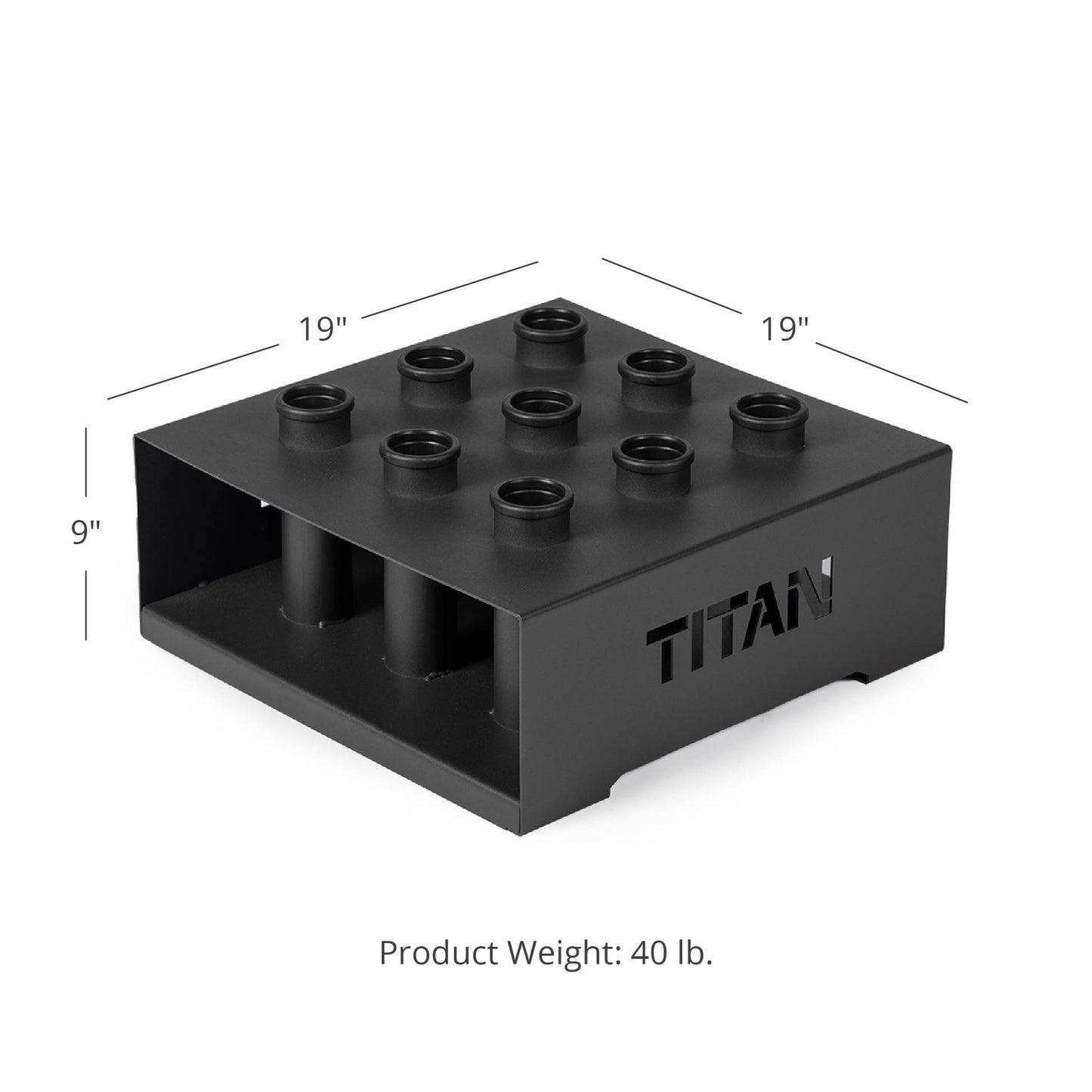Barbell Storage Holder | 9 Sleeve - view 12