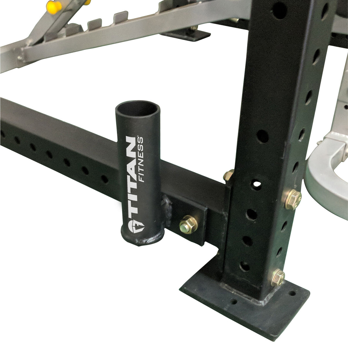 Scratch and Dent, Pair Of Horizontal Mount Olympic Barbell Holders For X-3 Power Rack - view 3