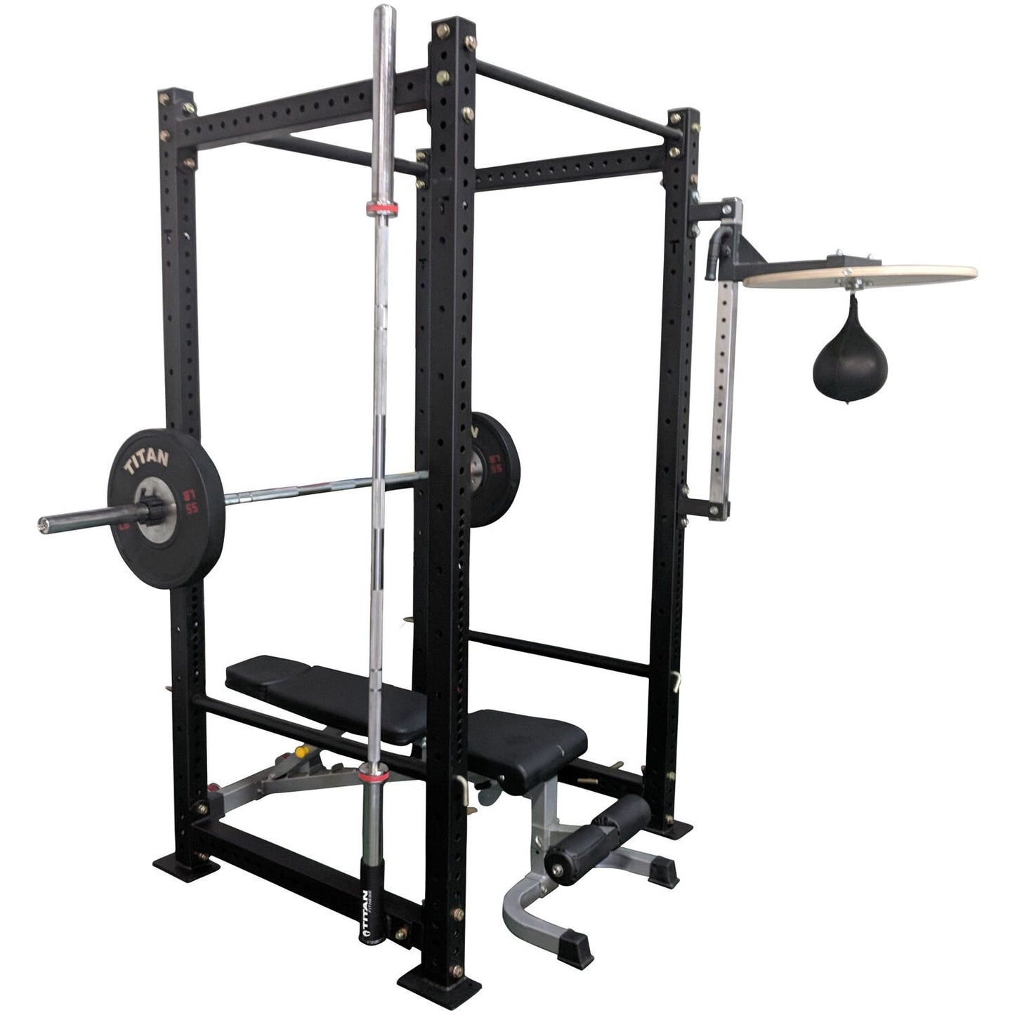 Scratch and Dent, Pair Of Horizontal Mount Olympic Barbell Holders For X-3 Power Rack - view 6