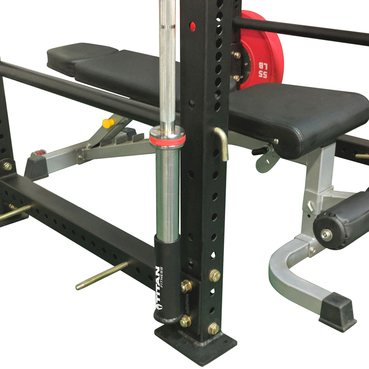 Scratch and Dent, Pair of Vertical Mount Barbell Holders for X-3 Power Rack - view 2