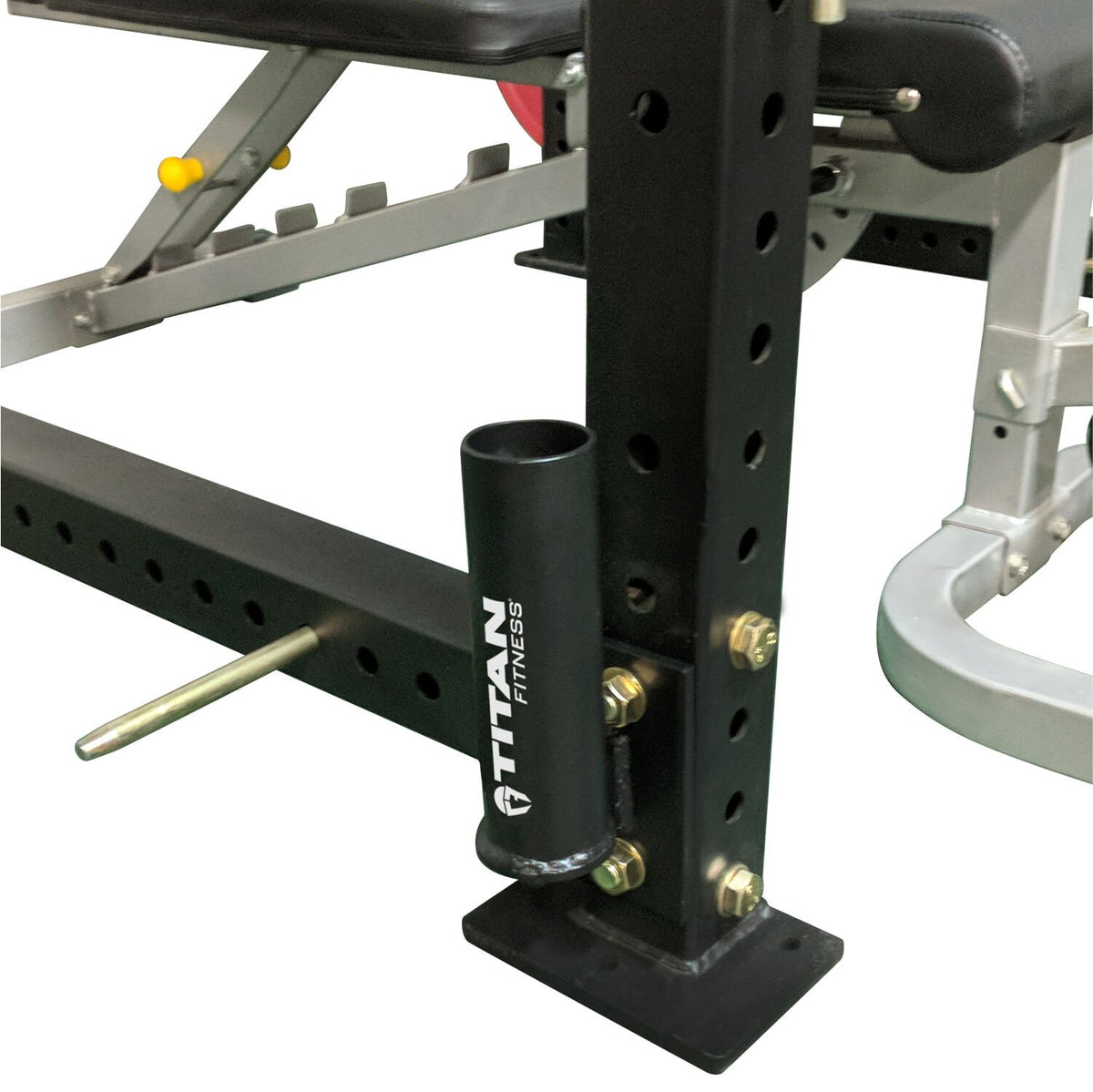 Scratch and Dent, Pair of Vertical Mount Barbell Holders for X-3 Power Rack - view 3
