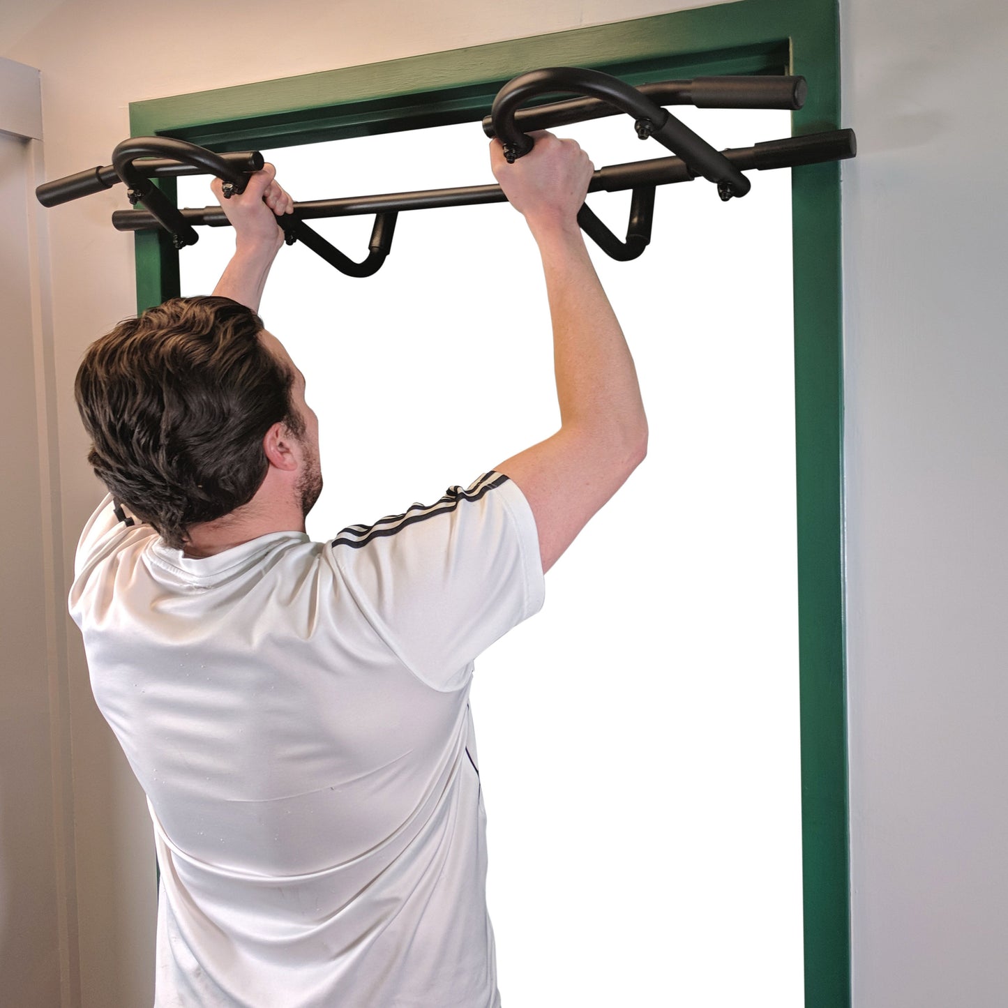 Scratch and Dent - Over the Door Trainer Pull Up Bar Gym & Dip Station - FINAL SALE - view 15