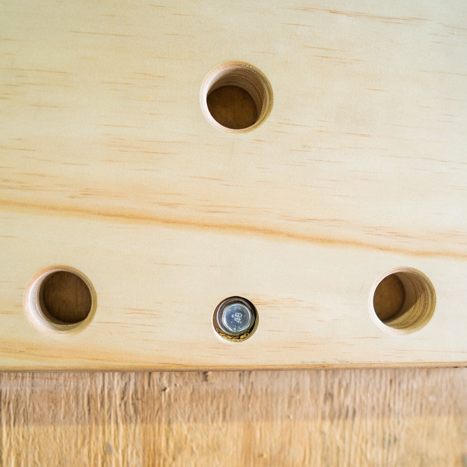 Wall-Mounted Peg Board