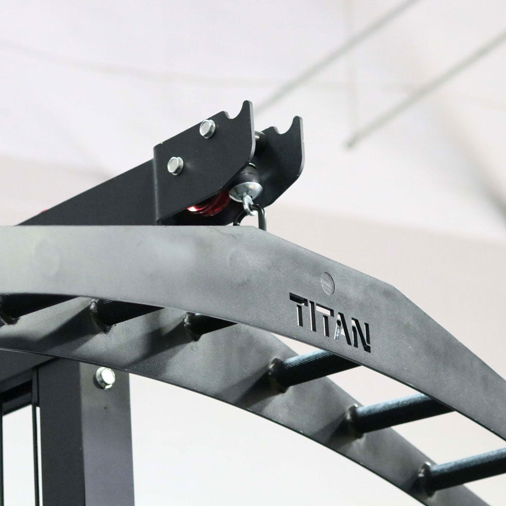 Multi-Grip Lat Pull Down Attachment - Designed for use with the Plate-Loaded Lat Tower or Lat Tower