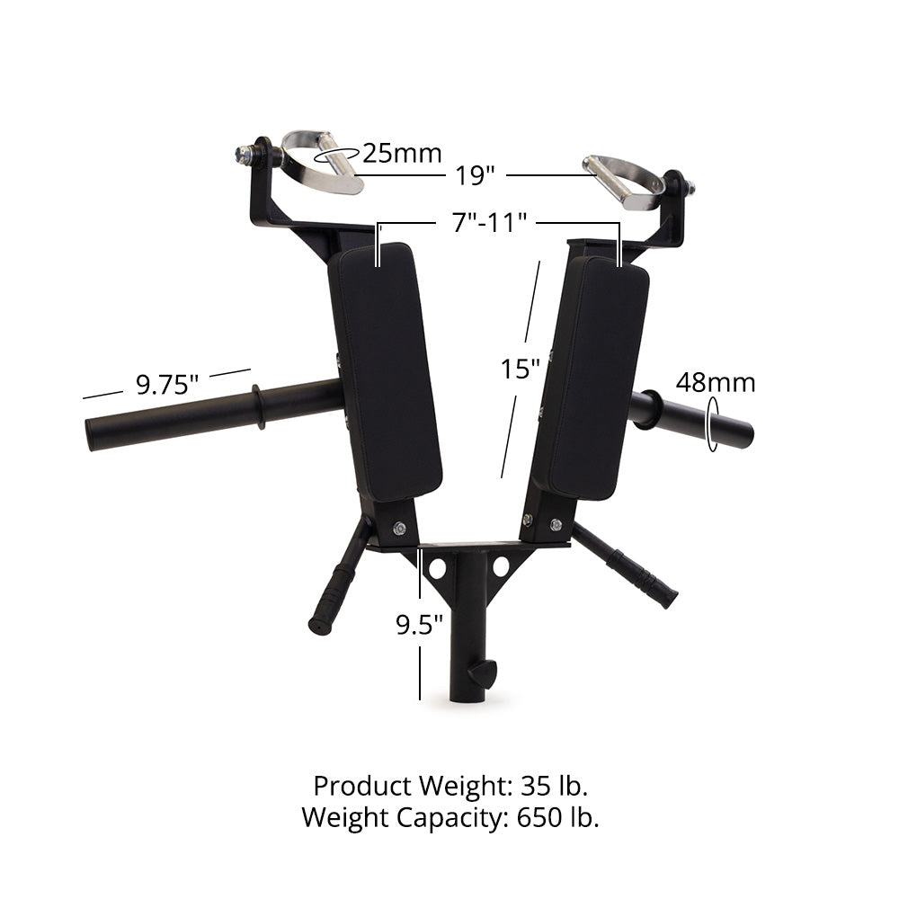 Linebacker Squat Landmine Attachment