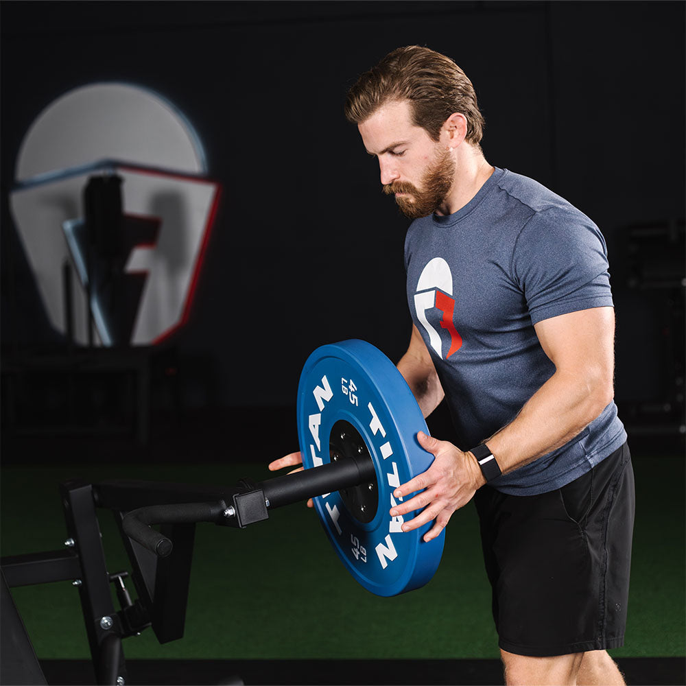 Plate-Loaded Chest Press Machine