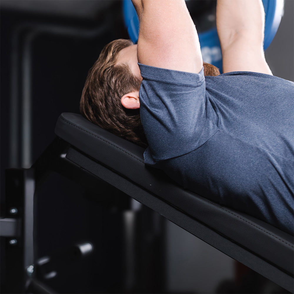 Plate-Loaded Chest Press Machine