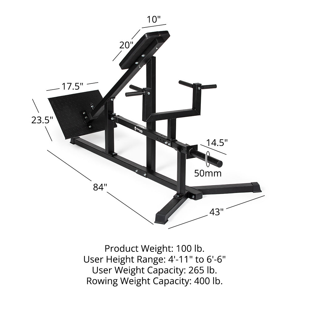 Chest Support T-Bar Row Machine - view 11