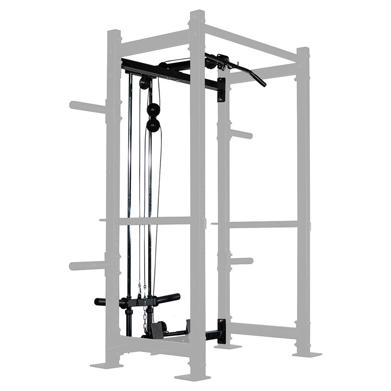 Lat Tower Rack Attachment – T-3 and X-3 Series Bolt Down Power Racks | Tall