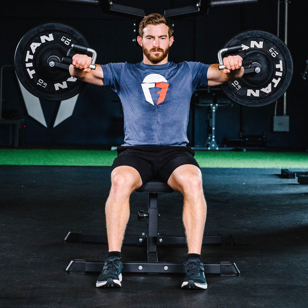 Plate Loaded Deltoid And Shoulder Press Machine - view 3