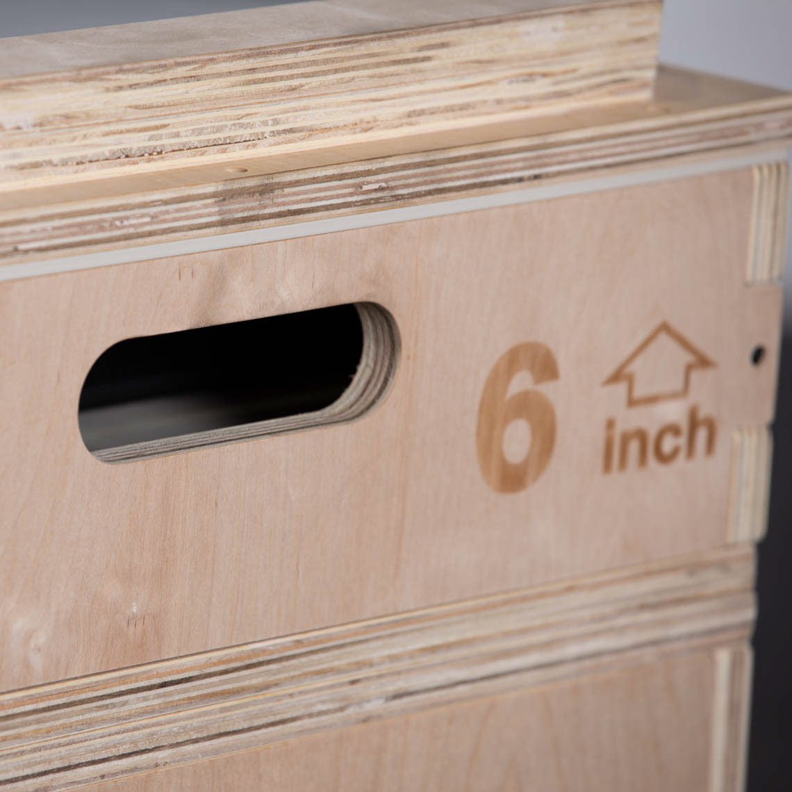 Stackable Wood Jerk Blocks with Silencer Pad - view 6
