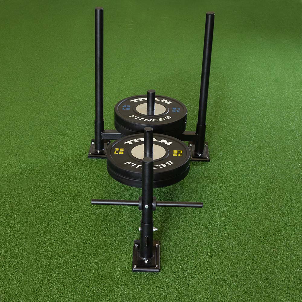 High-Low Push-Pull Sled | Sled with (3) UHMW Plastic Ski Liners