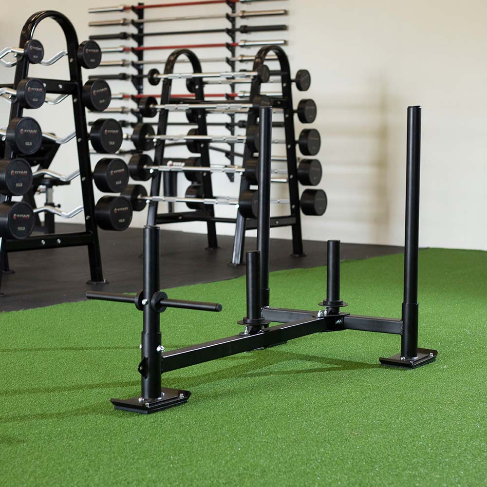 High-Low Push-Pull Sled | Sled with (3) UHMW Plastic Ski Liners