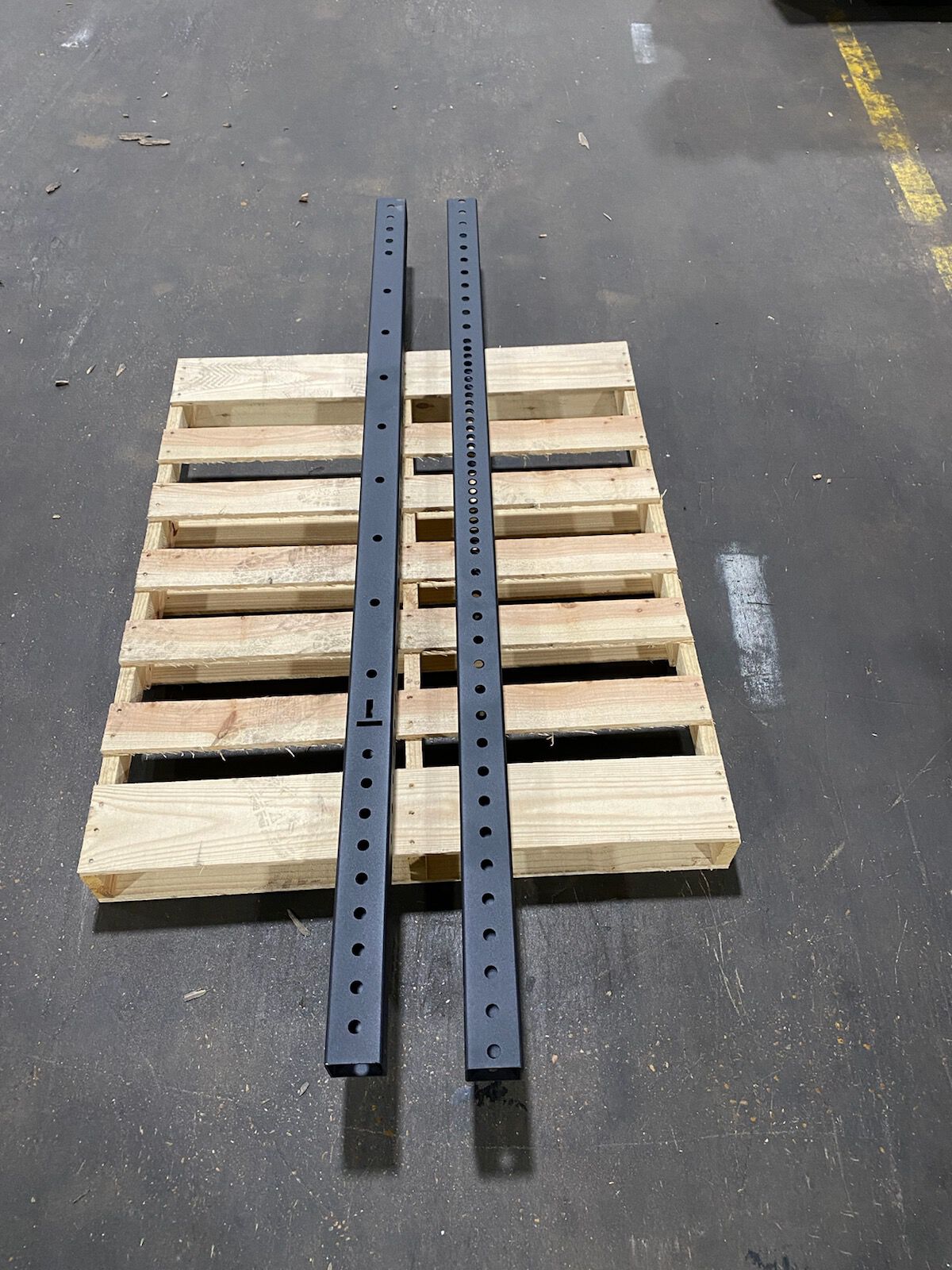 Scratch and Dent - Pair of 82" X3 Uprights: Flat Foot - FINAL SALE - view 2