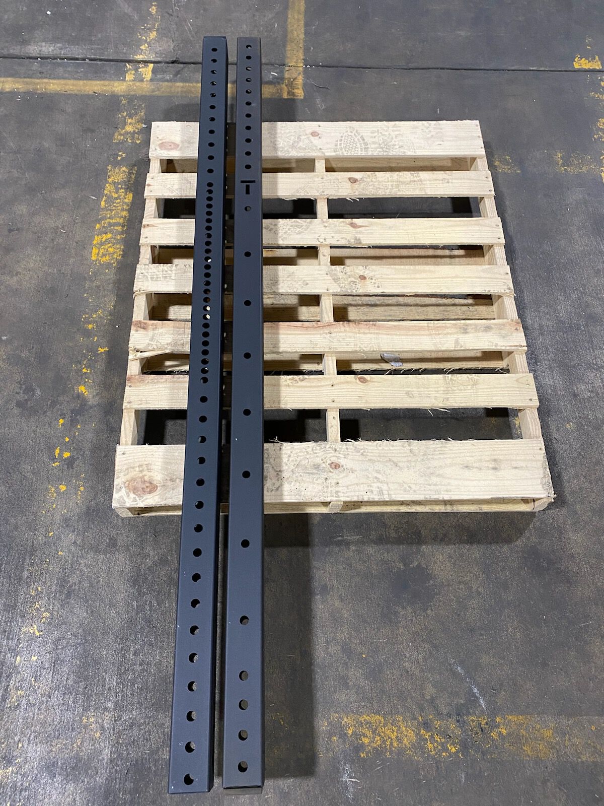 Scratch and Dent - 82" X-3 Folding Uprights: Black - Pair - FINAL SALE - view 2