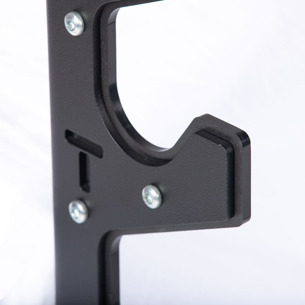 Wall Mounted 6 Barbell Rack V2