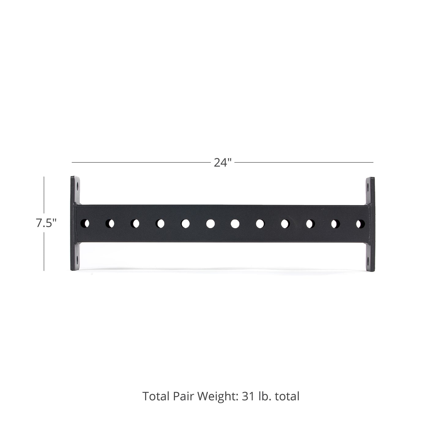 SCRATCH AND DENT - 24-in X-3 Series Space Saving Rack Side Bracings - FINAL SALE - view 3