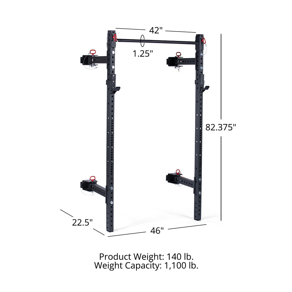 T-3 Series Folding Power Rack | 82" / 21" - view 10