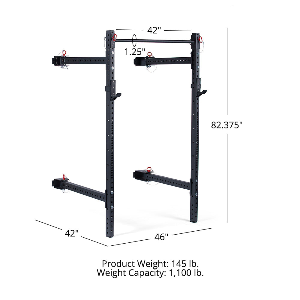 T-3 Series Folding Power Rack | 82" / 41" - view 30
