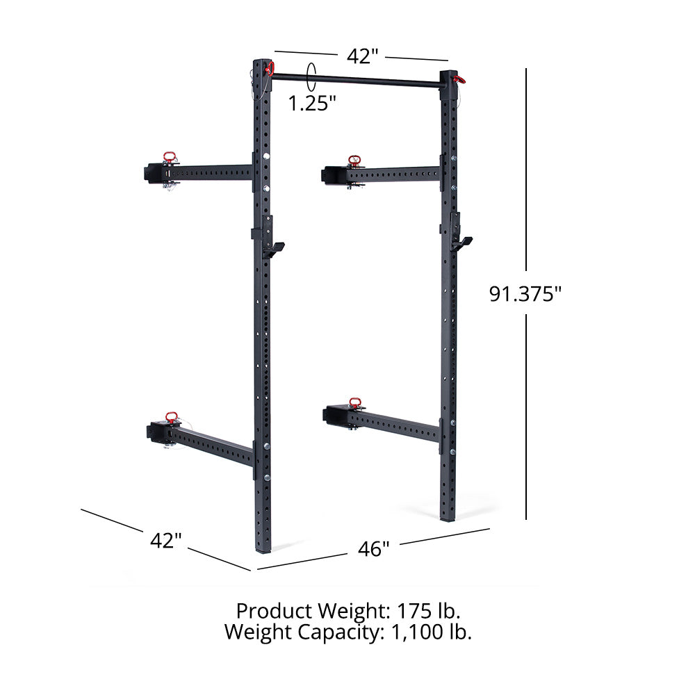 T-3 Series Folding Power Rack | 91" / 41" - view 40