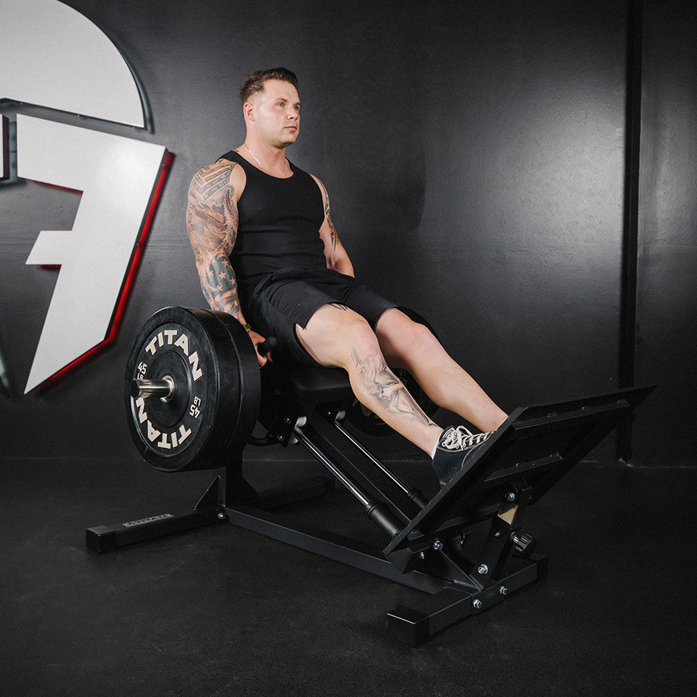 Plate-Loaded Linear Hack Squat Machine - view 2