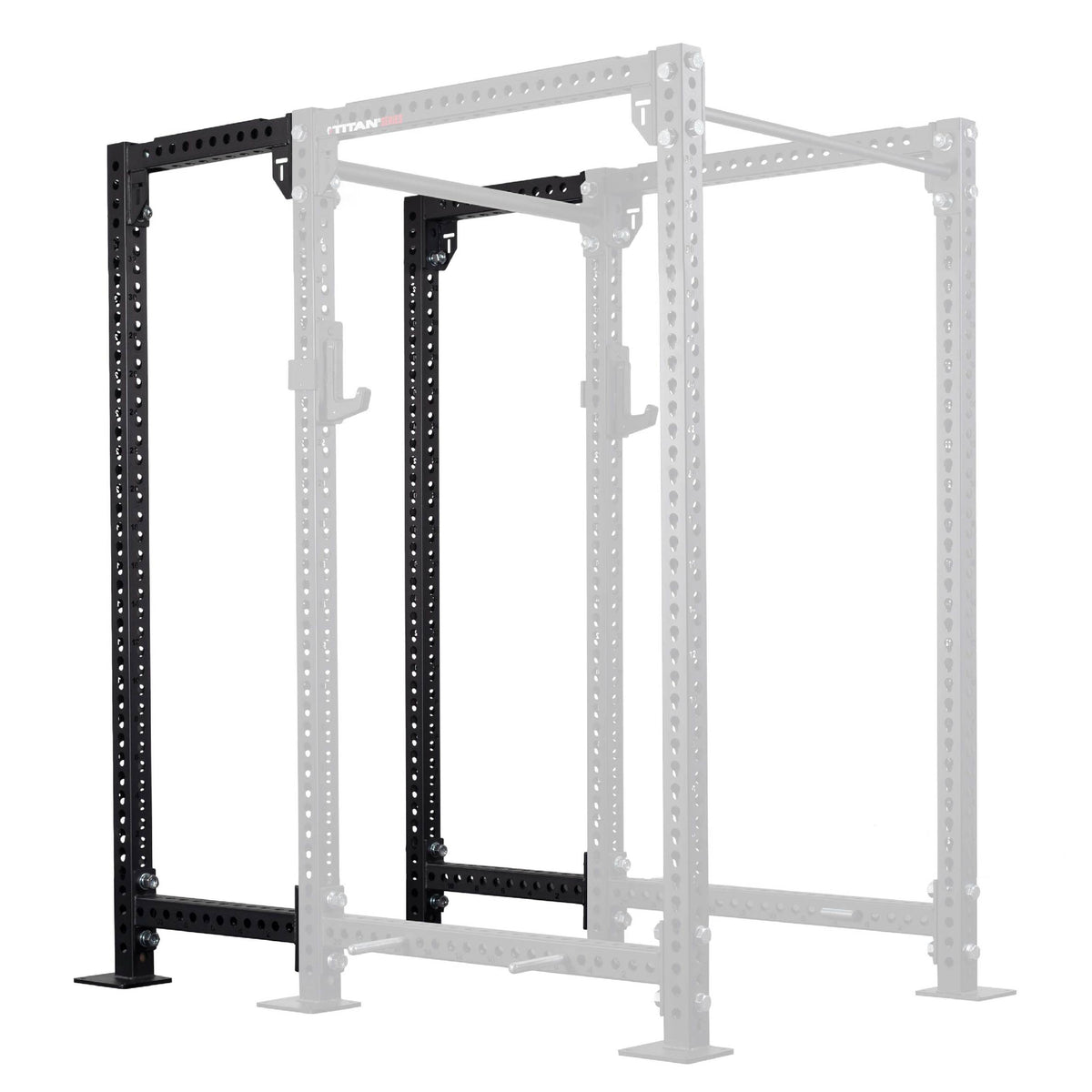 TITAN Series 24" Extension Kit - Extension Color: Black - Extension Height: 90" - Crossmember: None | Black / 90" / None - view 1