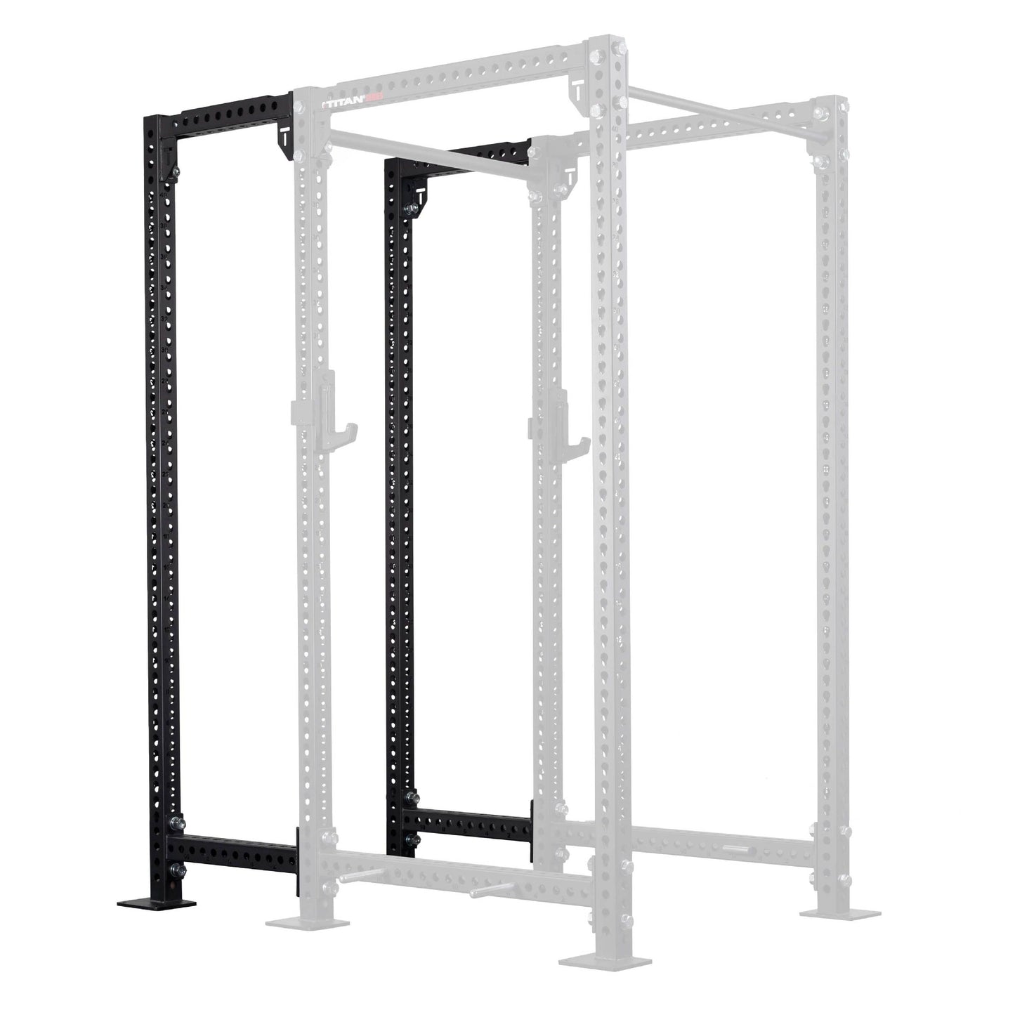 TITAN Series 24" Extension Kit - Extension Color: Black - Extension Height: 100" - Crossmember: None | Black / 100" / None - view 5