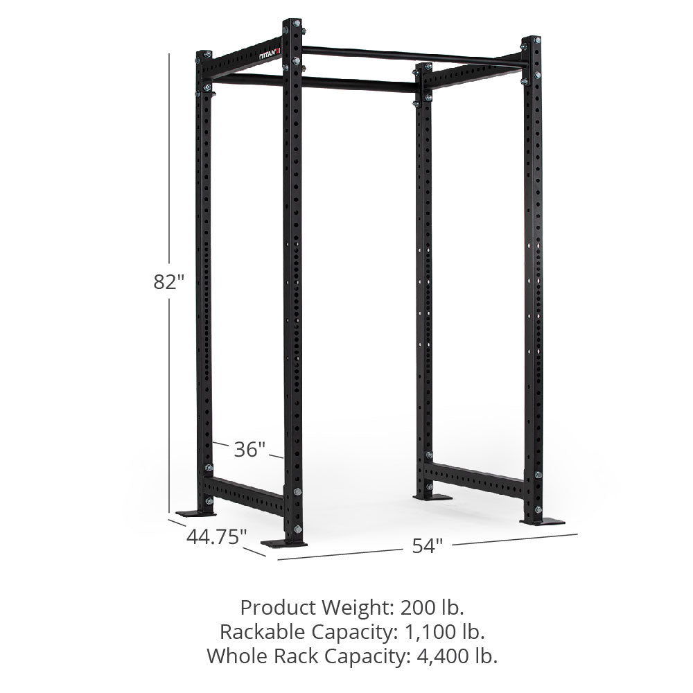 T-3 Series Power Rack | Black / No Weight Plate Holders - view 32