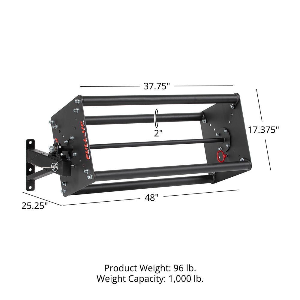 TITAN Series Revolving Pull-Up Bars | (4) 2" Pull-Up Bars