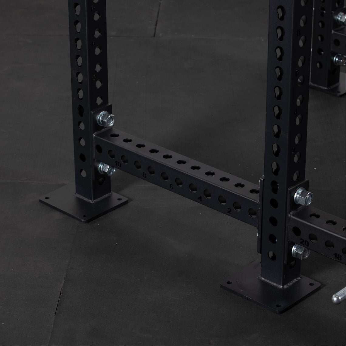 TITAN Series 24" Extension Kit - Extension Color: Black - Extension Height: 90" - Crossmember: Crossmember Nameplate | Black / 90" / Crossmember Nameplate