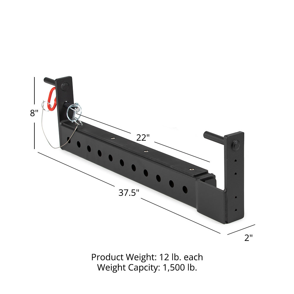T-3 Series Flip-Down Safety Bars | 24"